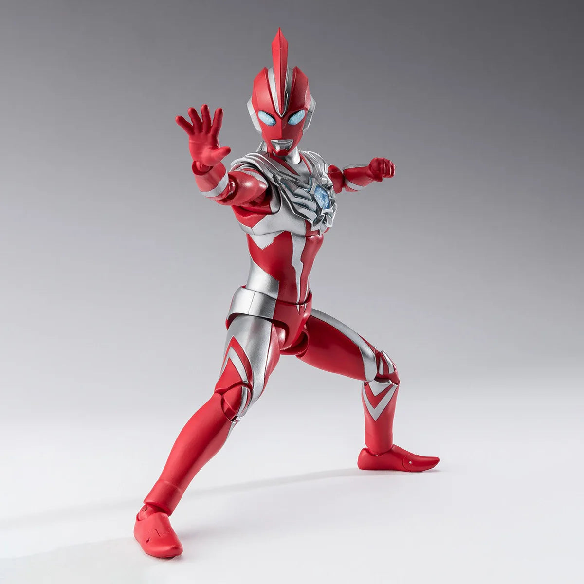 Bandai Genuine Ultraman Omega Model Kit Anime Figures SHF Ultraman Omega Action Figure Joints Movable Model for Boys Toys Gifts