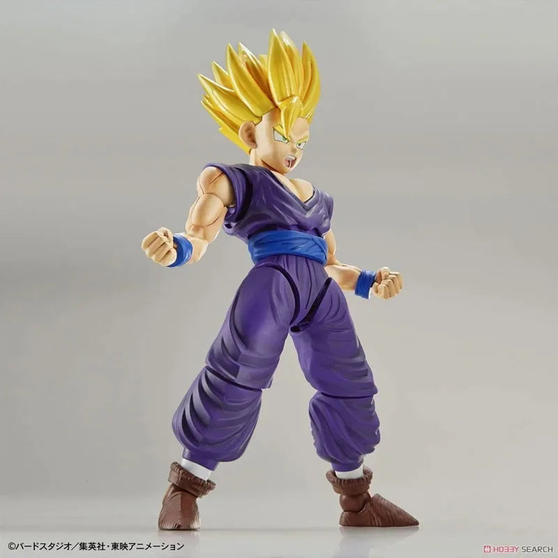 Bandai Genuine Dragon Ball Model Kit Figure-rise Standard Super Saiyan 2 Son Gohan Action Figures Assembly Model Boys Toys Gifts