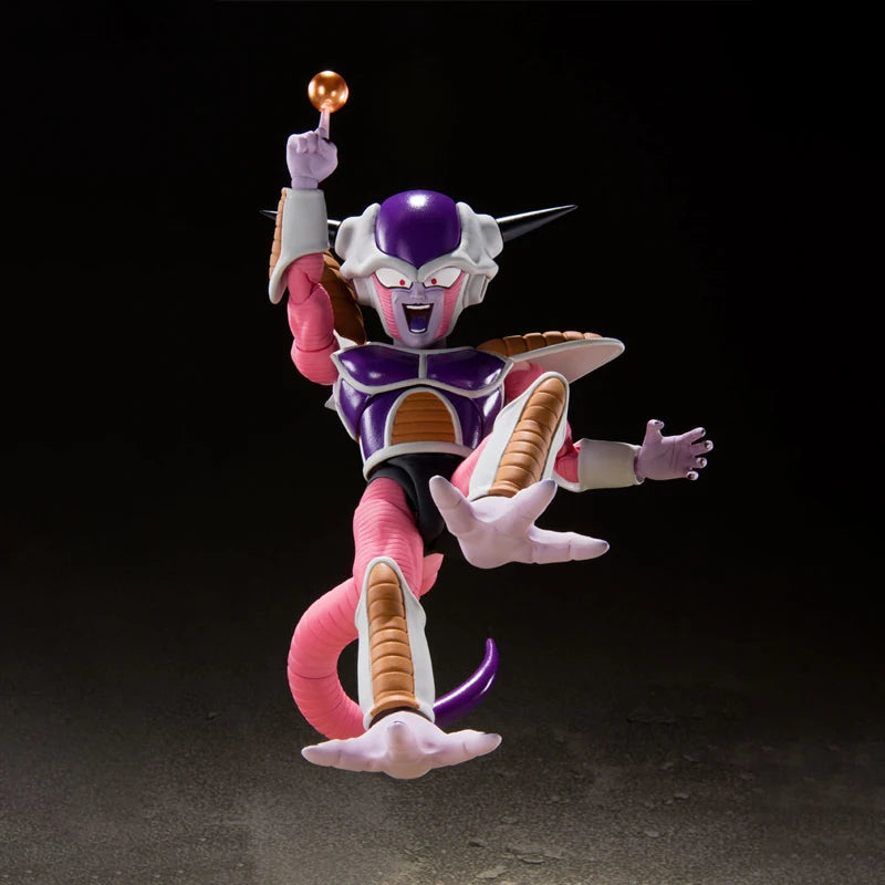 Bandai Genuine Dragon Ball Model Kit Anime Figures SHF Frieza First form & Frieza Pod Action Figure Collection Model Toys Gifts