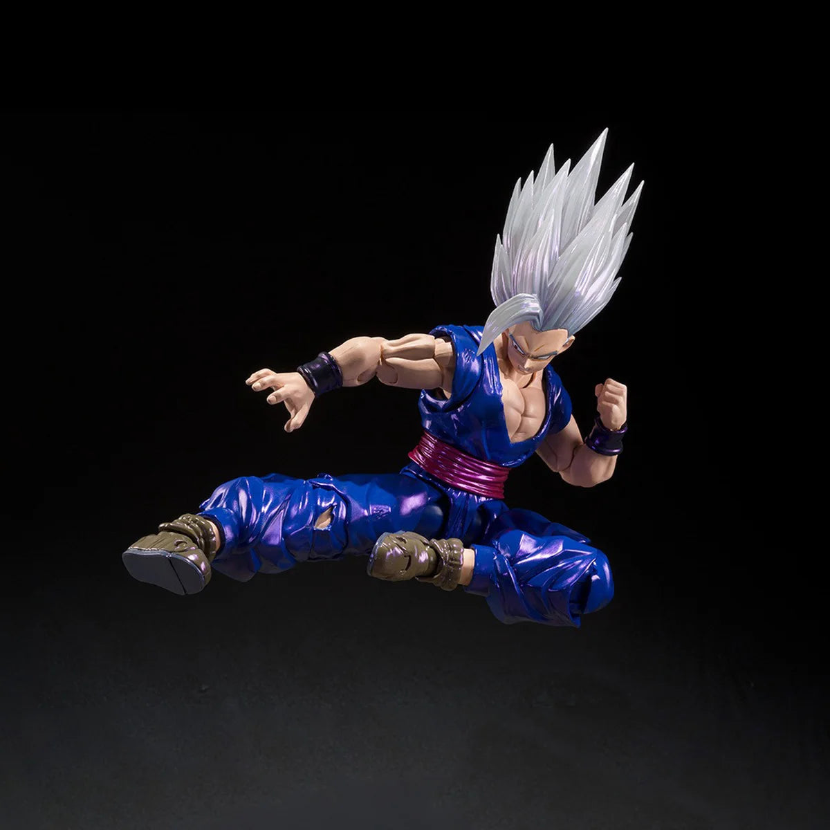 Bandai Genuine Dragon Ball Model Kit Anime Figures SHF Son Gohan Beast SDCC Action Figure Joints Movable Model Boys Toys Gifts