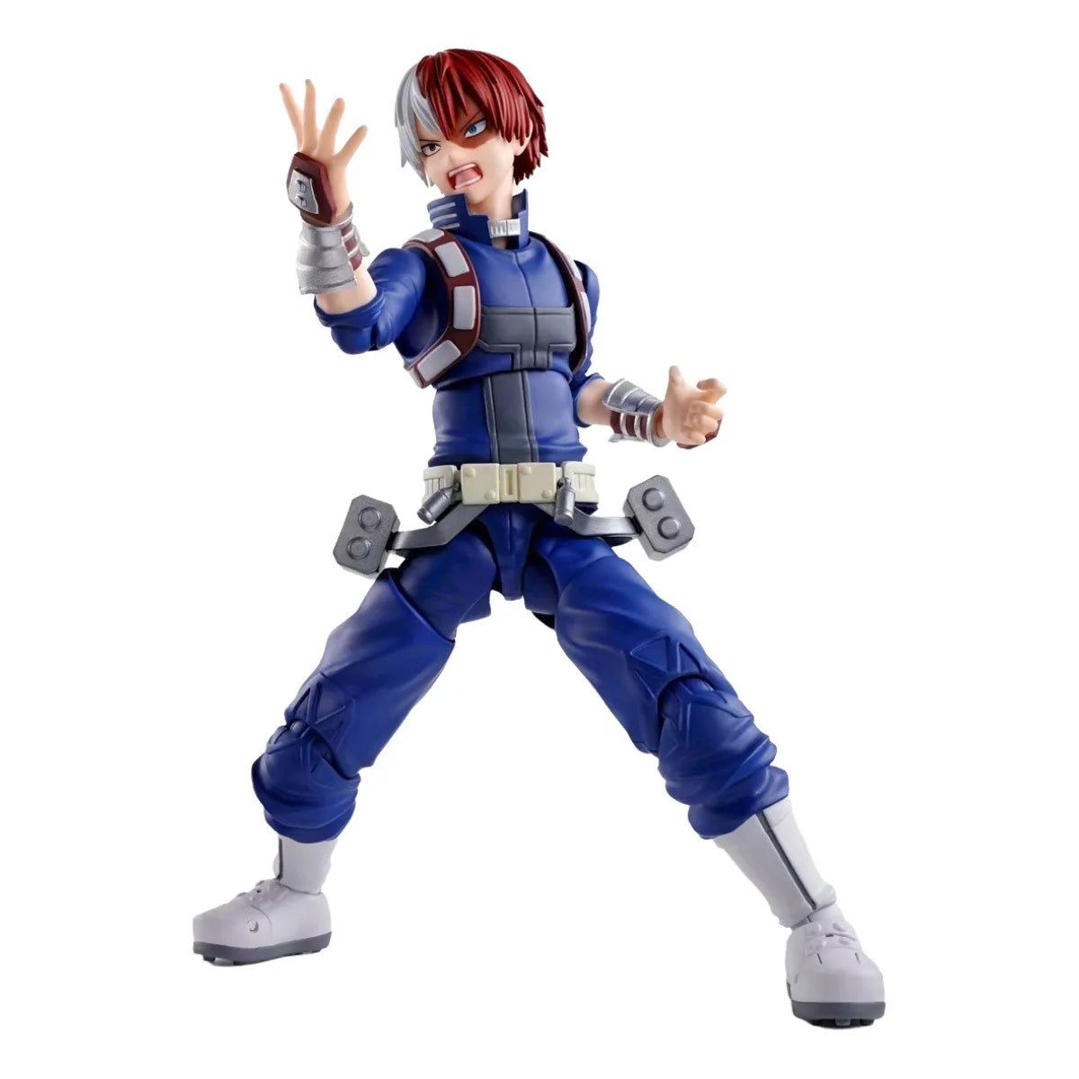 Bandai Genuine My Hero Academia Model Kit SHF Todoroki Shoto Joints Movable Action Figures Collection Finished Model Toys Gifts