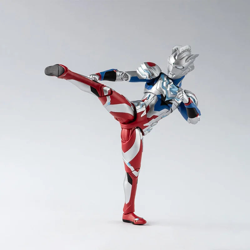 Bandai Genuine Ultraman Z Model Kit Anime Figures SHF Ultraman Z Alpha Edge Action Figure Collection Model for Kids Toys Gifts