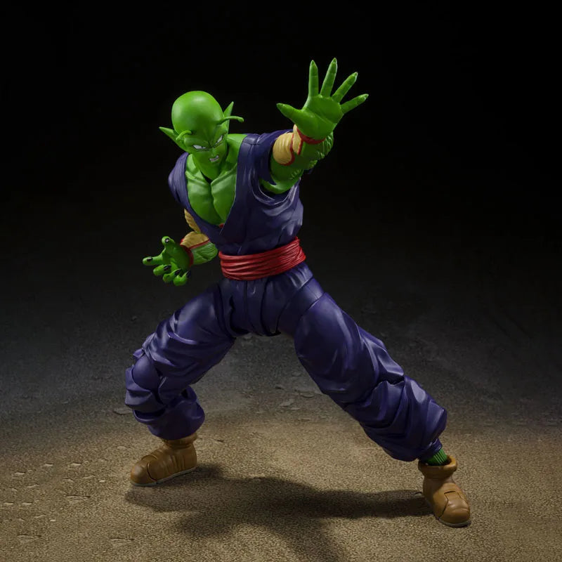 Bandai Genuine Dragon Ball Super Model Kit Anime Figures SHF Piccolo Super Hero Action Figure Collection Model Boys Toys Gifts