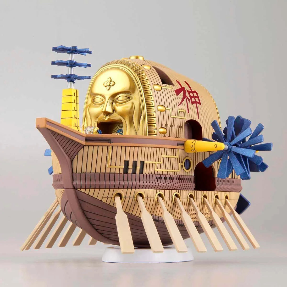 Bandai Genuine One Piece Model Kit Anime Figures Grand Ship ARK Maxim Action Figures Collection Assembly Model Boys Toys Gifts