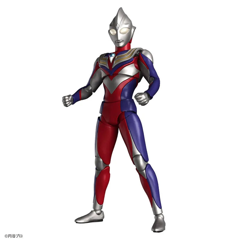 Bandai Genuine Ultraman Tiga Model Kit Figure-rise Standard Ultraman Tiga Multi Type Action Figures Assembly Model Toys Gifts