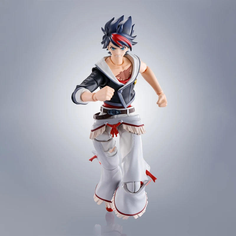 Bandai Genuine Back Arrow Model Kit Anime Figures SHF Back Arrow Action Figure Collection Model Children's Toys Christmas Gifts