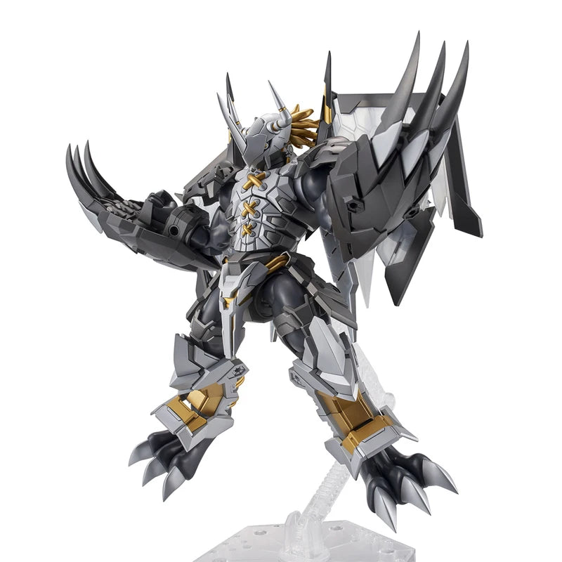 Bandai Genuine Digimon Model Kit Anime Figures Figure-rise Standard Black War Greymon Action Figure Collection Model Toys Gifts