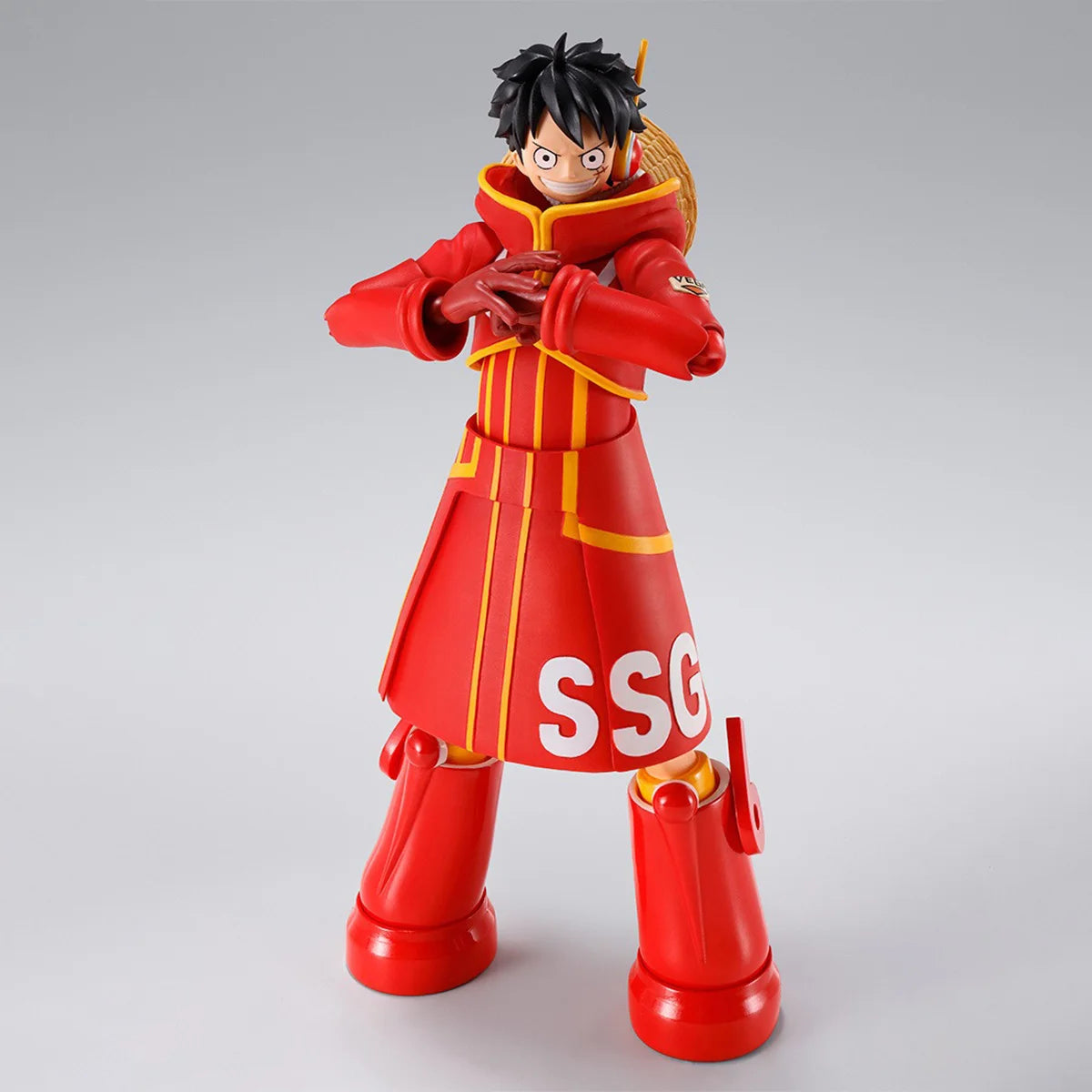 Bandai Genuine One Piece Model Kit SHF Luffy Future Island Egghead Joints Movable Action Figure Collection Model for Toys Gifts