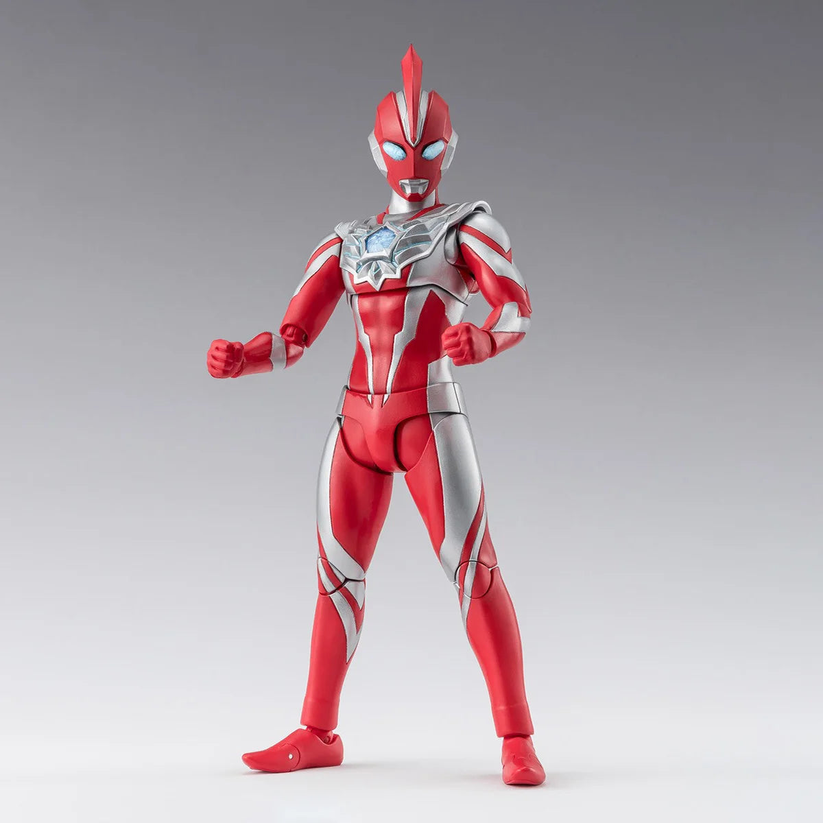 Bandai Genuine Ultraman Omega Model Kit Anime Figures SHF Ultraman Omega Action Figure Joints Movable Model for Boys Toys Gifts