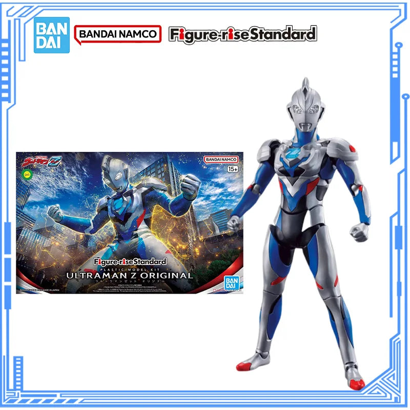 Bandai Genuine Ultraman Z Model Kit Figure-rise Standard Ultraman Z Original Action Figures Assembly Model Toys Christmas Gifts