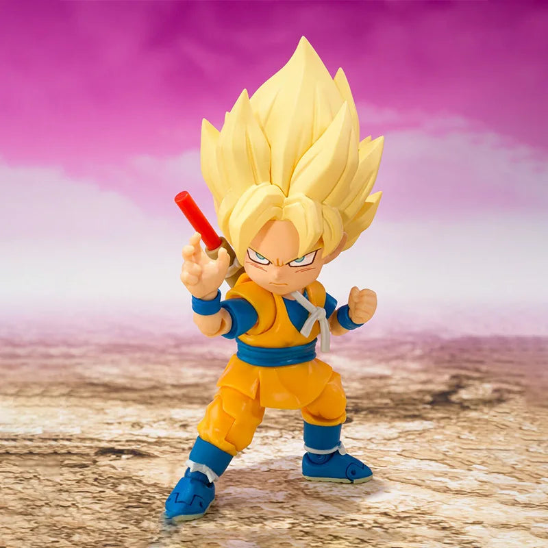 Bandai Genuine Dragon Ball DAIMA Model Kit SHF Son Goku Vegeta Piccolo DAIMA Action Figure Joints Movable Model for Toys Gifts