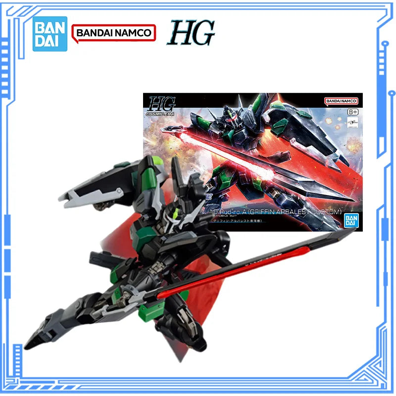 Bandai Genuine Gundam Model Kit HGCE 1/144 Black Knight Squad Rud-ro.A Action Figures Assembly Model Kids Toys Christmas Gifts