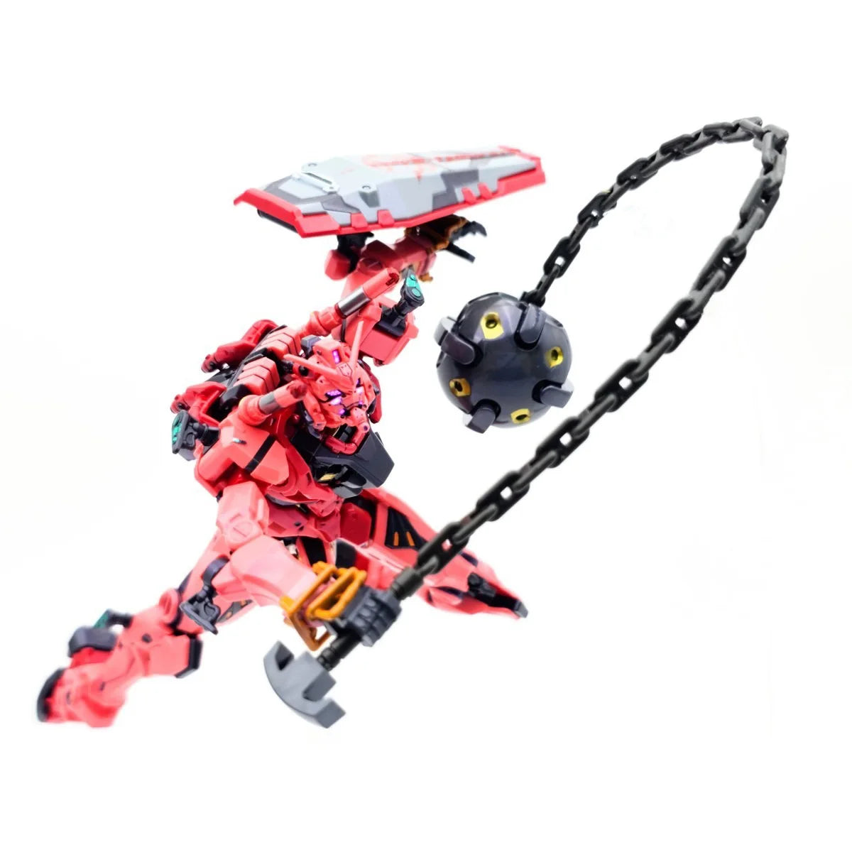 Bandai Genuine Gundam Model Kit HG MSGG 1/144 GQuuuuuux GFreD Red Gundam Bocata's Gelgoog Police Zaku Action Figure Toys Gifts