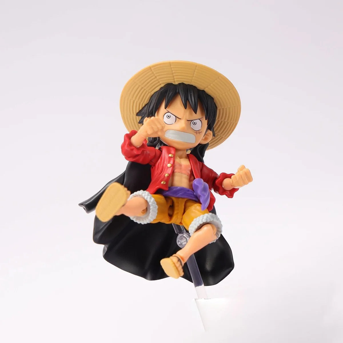 Bandai Genuine One Piece Model Kit WCF×SHF Monkey D Luffy Tamashii Web Shop Ver Action Figure Joints Movable Model Toys Gifts