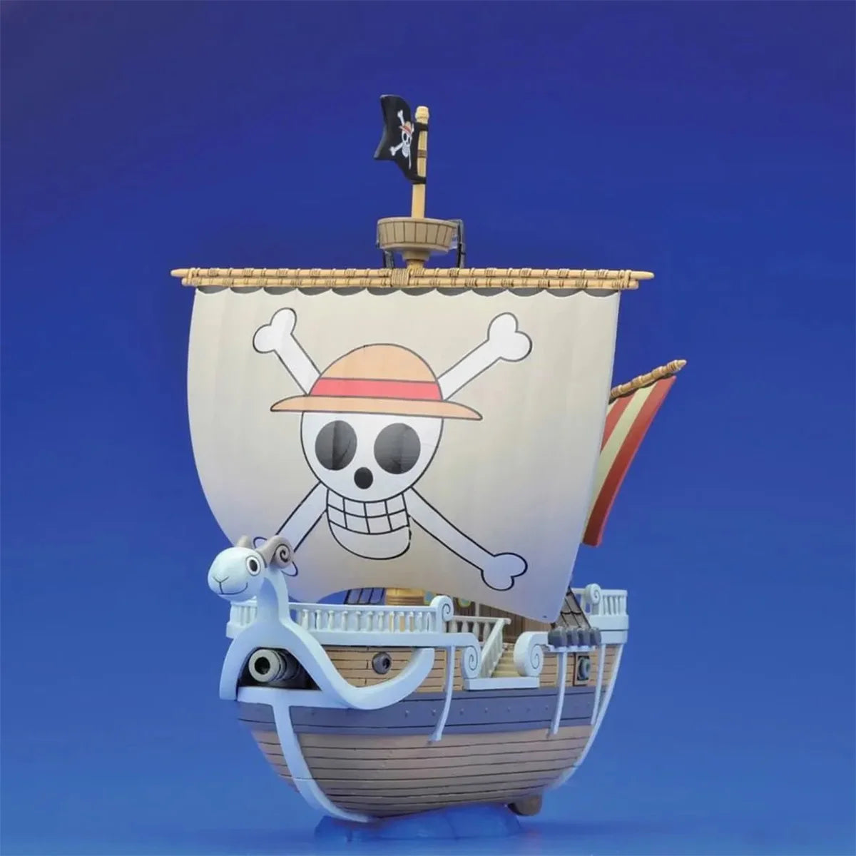 Bandai Genuine One Piece Model Kit Anime Figures Grand Ship Going Merry Action Figures Collection Assembly Model Boys Toys Gifts