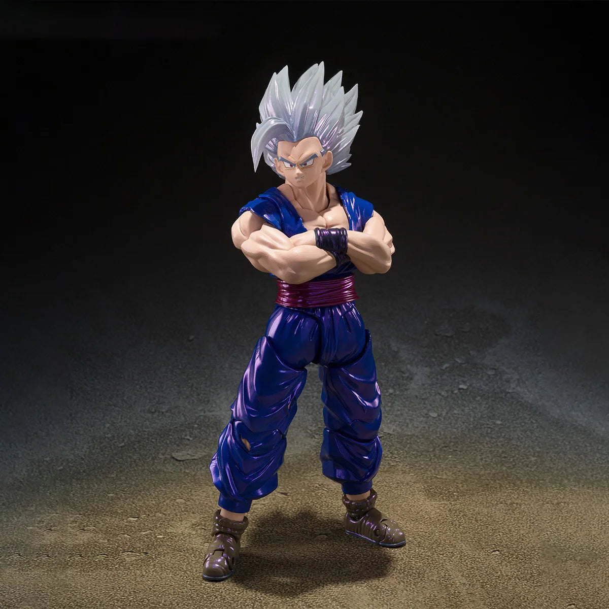 Bandai Genuine Dragon Ball Model Kit Anime Figures SHF Son Gohan Beast SDCC Action Figure Joints Movable Model Boys Toys Gifts