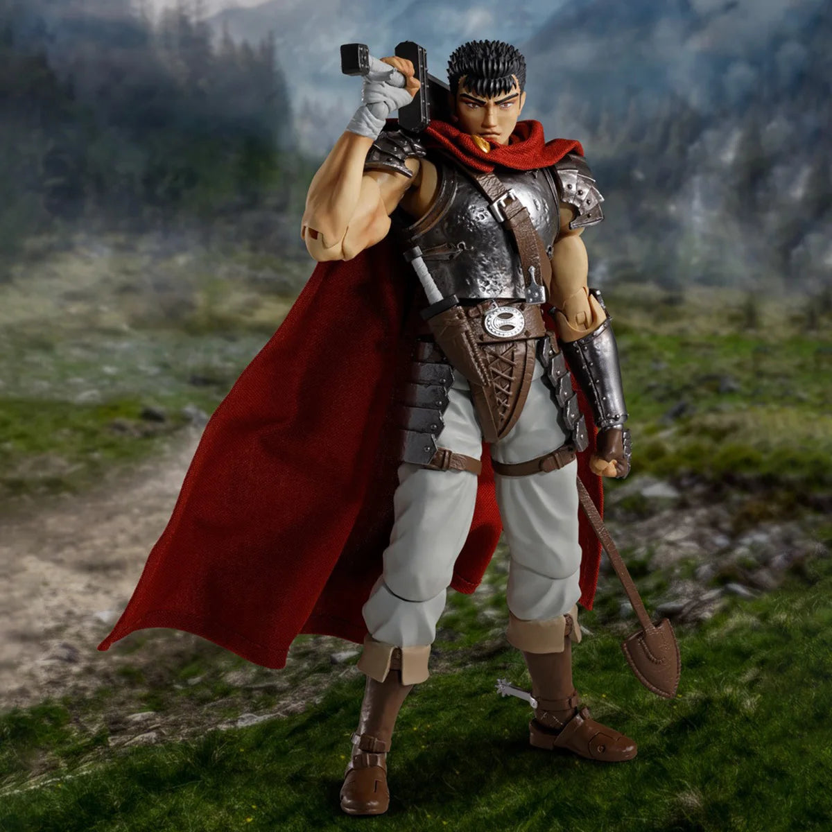 Bandai Genuine Berserk Model Kit S.H.Figuarts Guts The Band Of The Hawk Action Figure Joints Movable Collection Model Toys Gifts