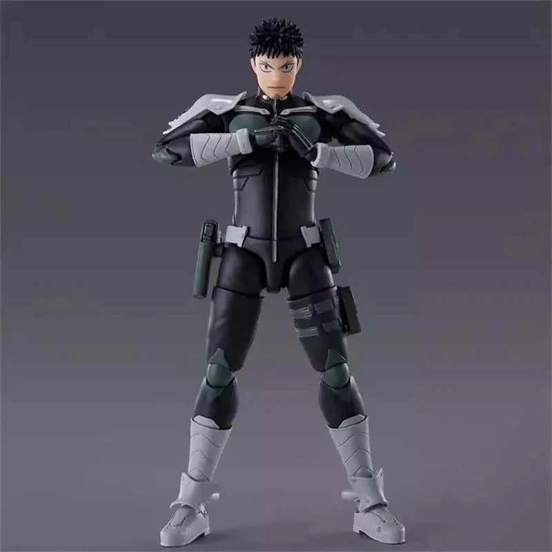Bandai Genuine Kaiju No. 8 Model Kit Anime Figures SHF Hibino Kafka Action Figure Joints Movable Model Boys Toys Christmas Gifts