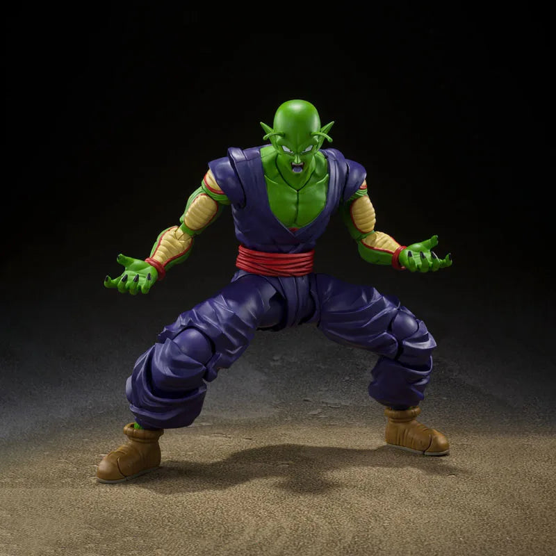 Bandai Genuine Dragon Ball Super Model Kit Anime Figures SHF Piccolo Super Hero Action Figure Collection Model Boys Toys Gifts