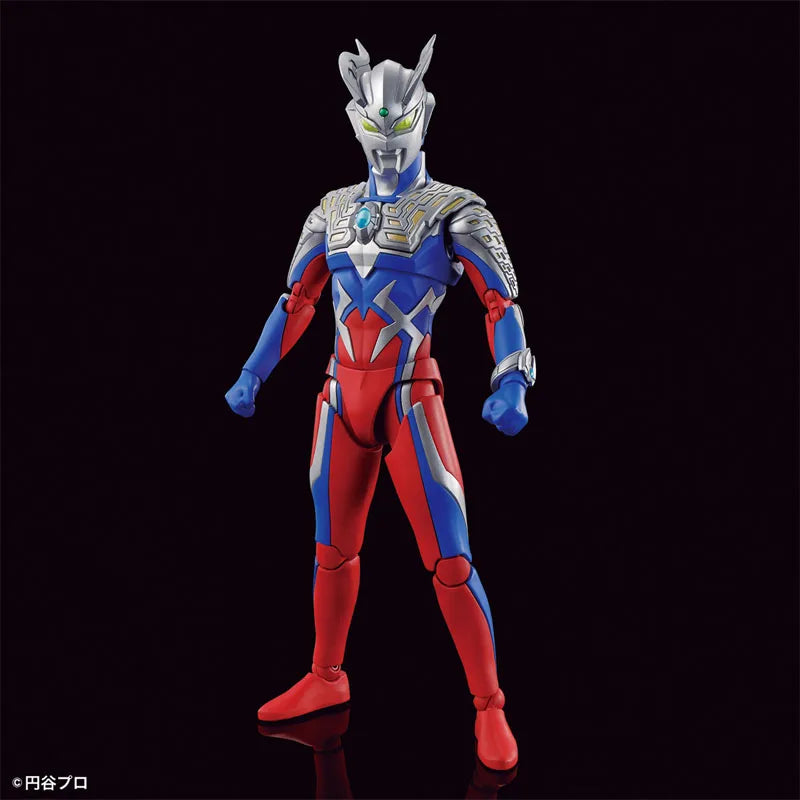 Bandai Genuine Ultraman Zero Model Kit Figure-rise Standard Ultraman Zero Action Figures Assembly Model Toys Christmas Gifts