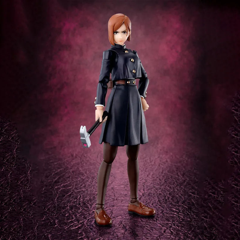 Bandai Genuine Jujutsu Kaisen Model Kit Anime Figures SHF Satoru Gojo Geto Suguru Kugisaki Nobara Action Figure Collection Model