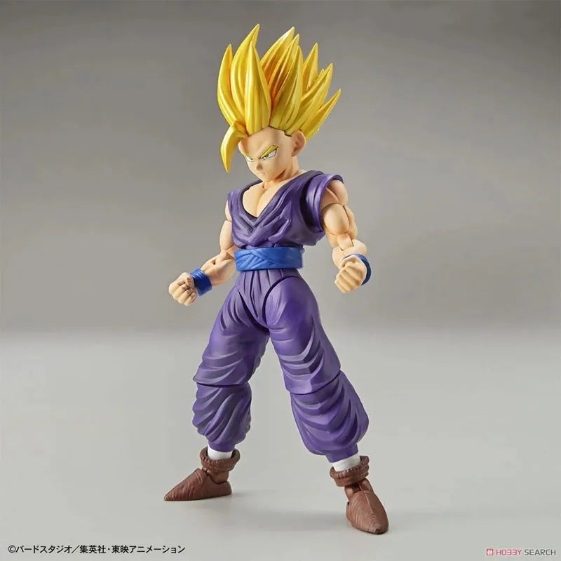 Bandai Genuine Dragon Ball Model Kit Figure-rise Standard Super Saiyan 2 Son Gohan Action Figures Assembly Model Boys Toys Gifts