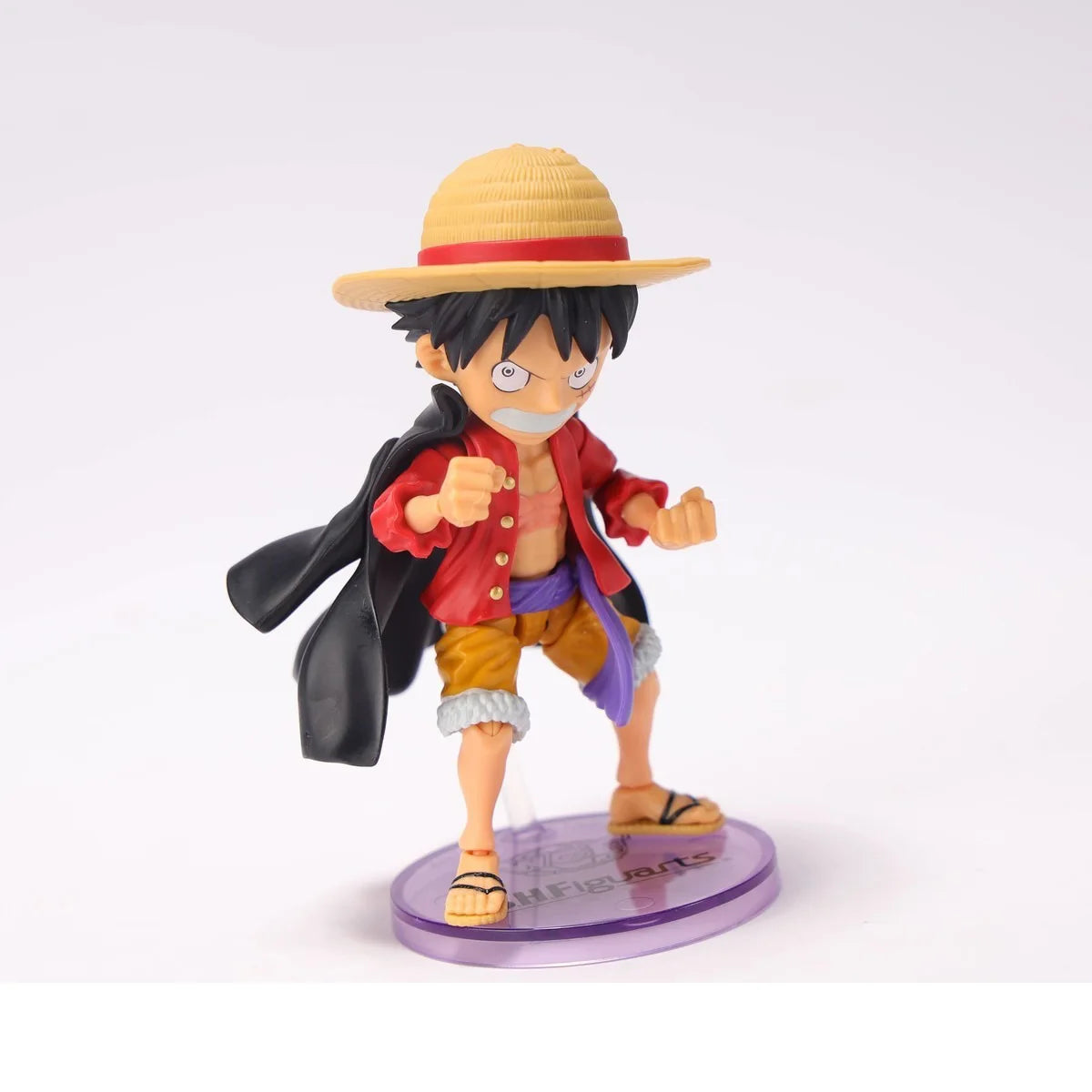 Bandai Genuine One Piece Model Kit WCF×SHF Monkey D Luffy Tamashii Web Shop Ver Action Figure Joints Movable Model Toys Gifts