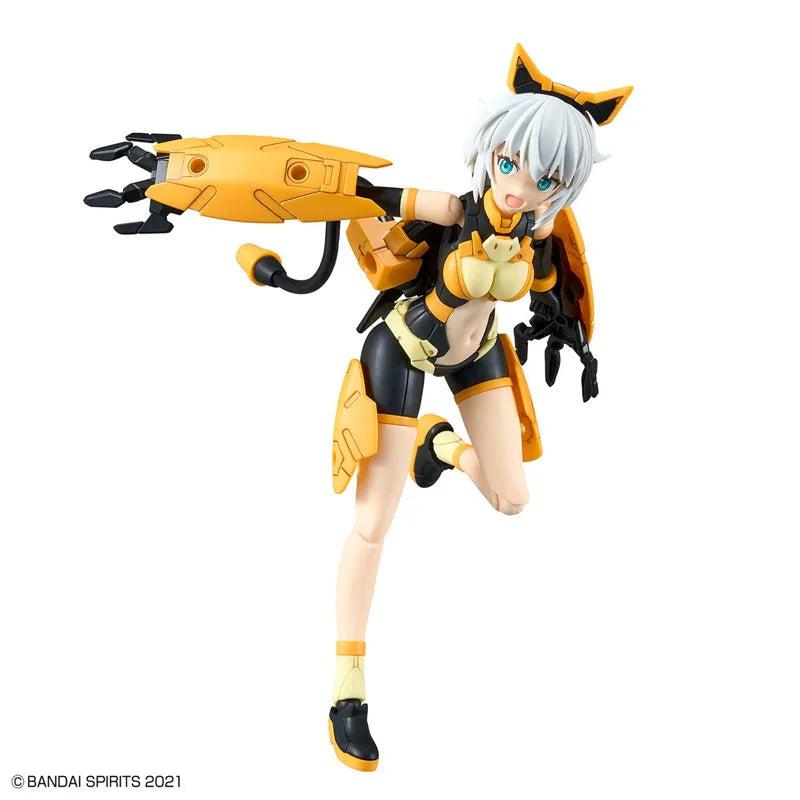 Bandai Genuine 30MS Model Kit 30MS Rishet Freesia Wear Color A Action Figures Collection Assembly Model for Toys Christmas Gifts