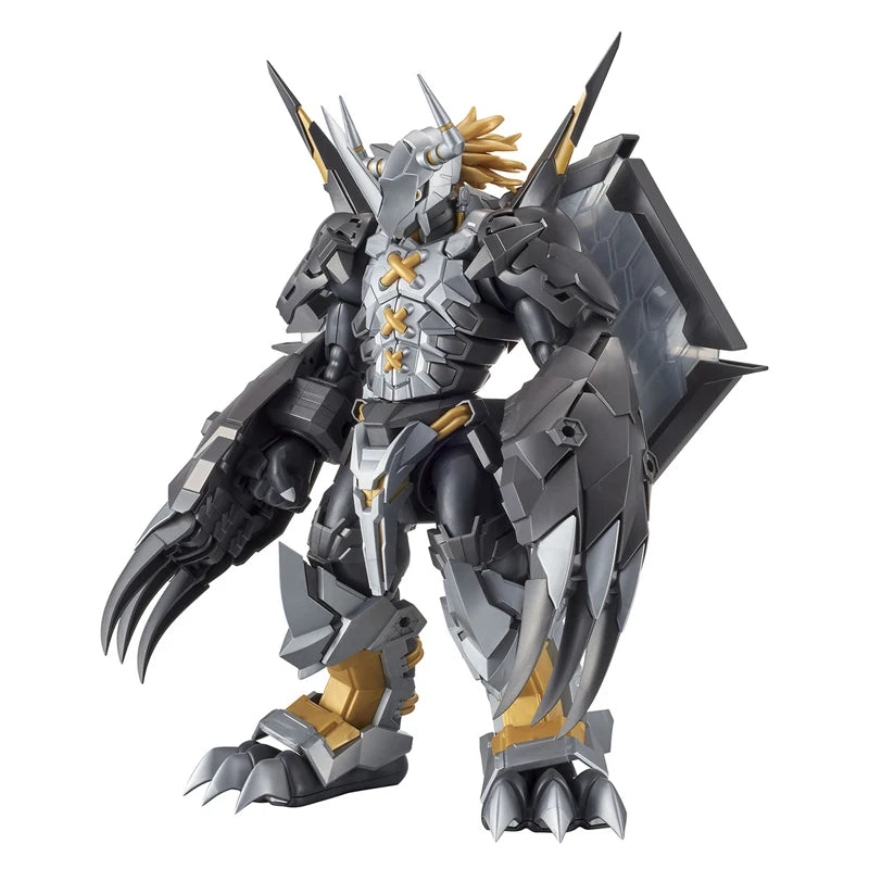 Bandai Genuine Digimon Model Kit Anime Figures Figure-rise Standard Black War Greymon Action Figure Collection Model Toys Gifts
