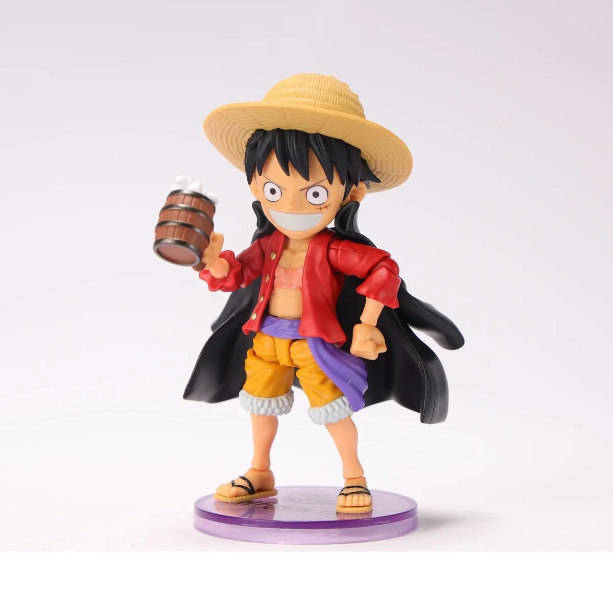 Bandai Genuine One Piece Model Kit WCF×SHF Monkey D Luffy Tamashii Web Shop Ver Action Figure Joints Movable Model Toys Gifts