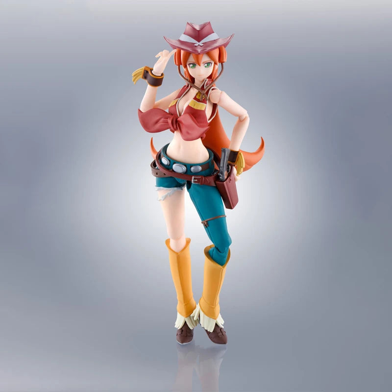 Bandai Genuine Back Arrow Model Kit Anime Figures SHF Elsha Lean Action Figure Collection Model Children's Toys Christmas Gifts